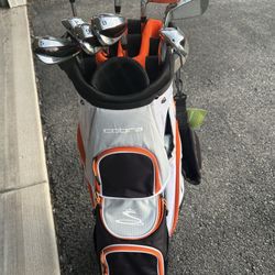  Cobra T-Rail Iron Set 4-SW plus bag 