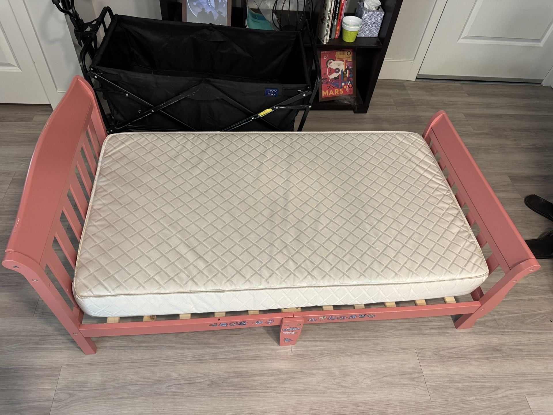 Pink Toddler Bed