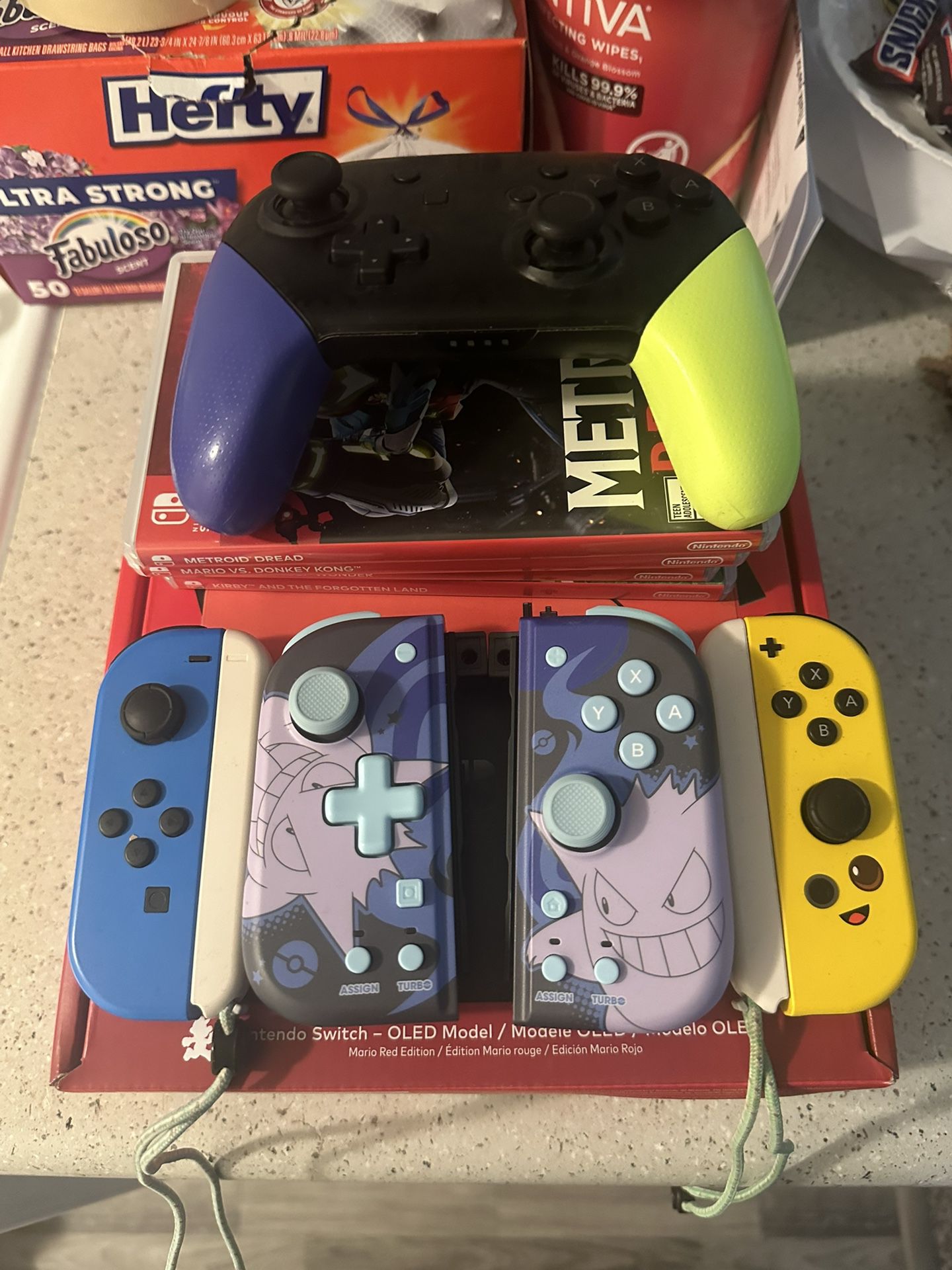 Nintendo Switch OLED With Extras!