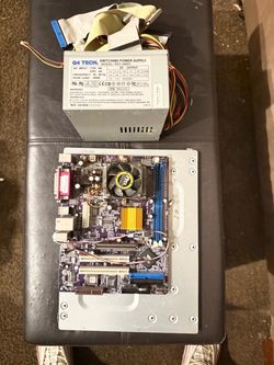 PC Motherboard and 300W Power Supply Bundle