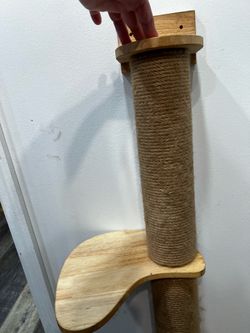 Cat Wall Scratch Post and Walkway