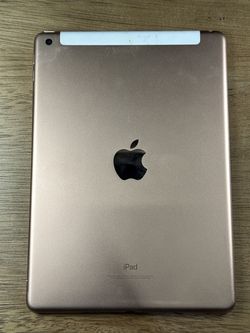 📱 iPad 6th Gen Wi-Fi + Cellular | 128GB | Gold | Unlocked (Any Carrier)