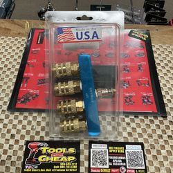 Interstate Pneumatics FPM44S-KH4BS 1/4" Aluminum Rectangle Manifold