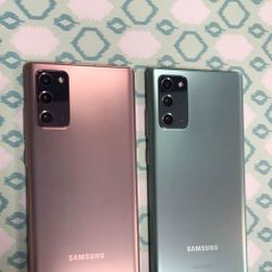 Samsung Galaxy Note  20 5G 128GB Unlocked Each $339 