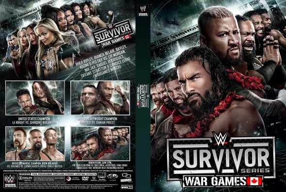 Wwe Survivor Series 2024 With Countdown W/dvd Case