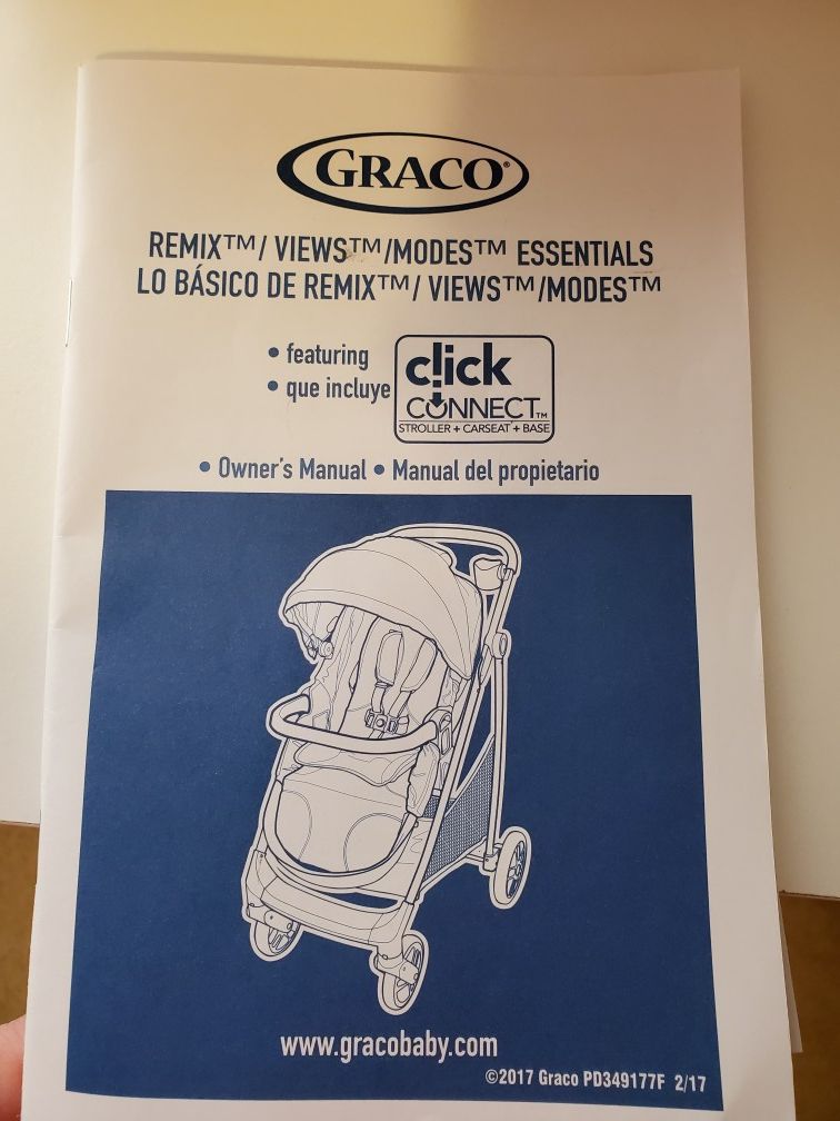 Graco Car seat Stroller & Base