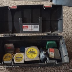 9 Multi-length Tape Measures With A Toolbox