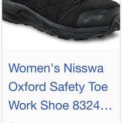 Women’s Safety Steel Toe Shoe 