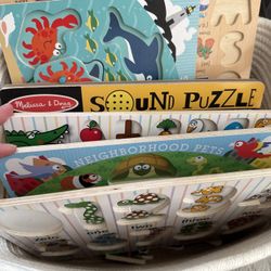7 Melissa & Doug Puzzles