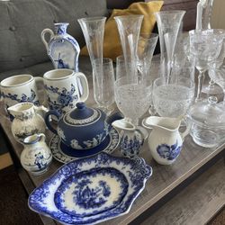Vintage China & Glassware Set 