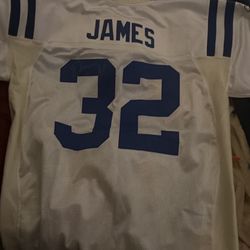 Edgerrin James Autographed Jersey