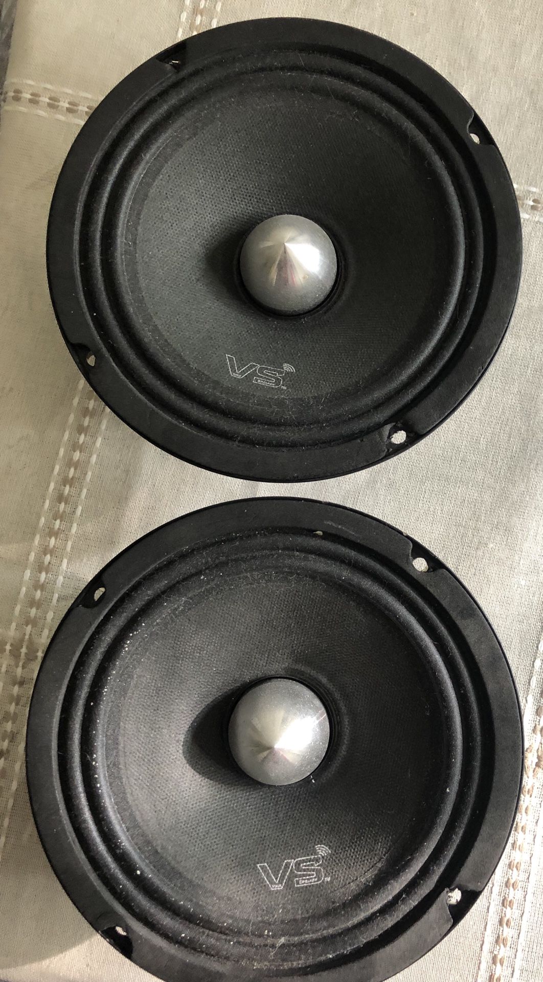 2 Menace 6.5” High SPL Voice Speakers 500 Watts