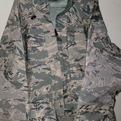 Military Tiger Stripe Parka Gore Tex Purpose Camouflage coat jacket X Large Regular