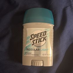 Speed Stick Regular Light Deodorant 24 Hr Odor Protection 1.8 Oz