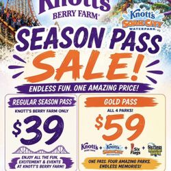 Knotts Season pass 2026
