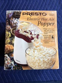 Presto popcorn popper