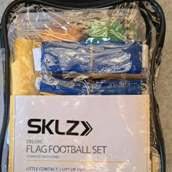 Flag Football Set designed for 10 players.  No Cones