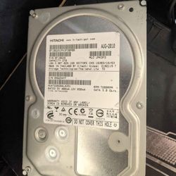 Two TB desktop hard drives loaded with win10 working great $29 each