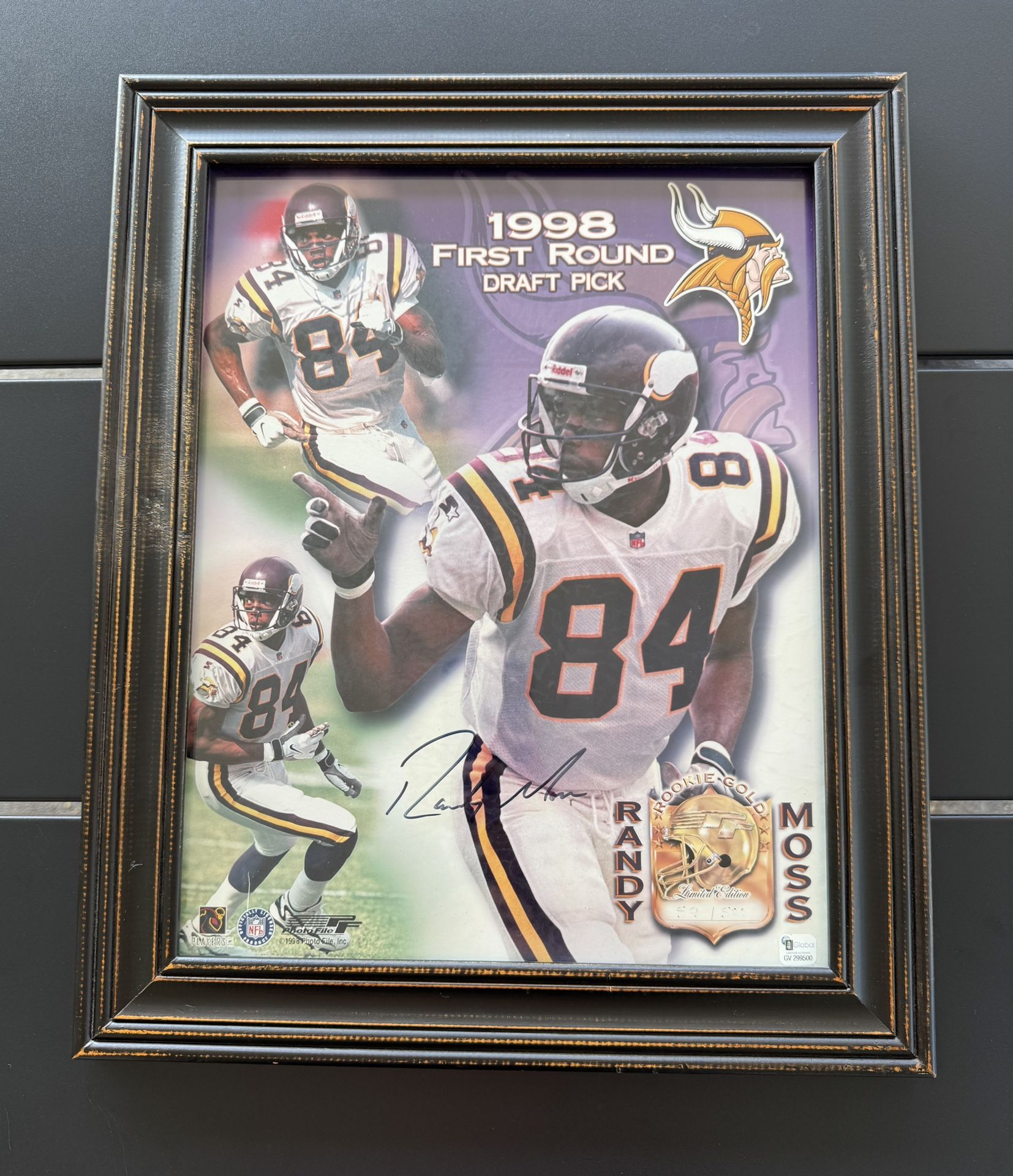 Randy Moss Signed Photo