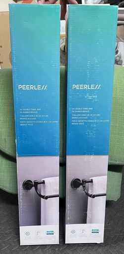Peerless 24 Inch Double Towel Bar