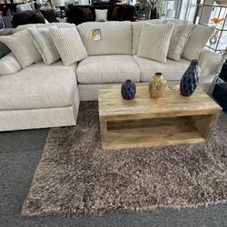 Cream Sectional