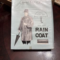 Rare Monterey Rain Coat