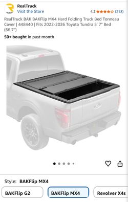Tonneau Truck Bed Cover - Fits 2022 - 2026 Tundra