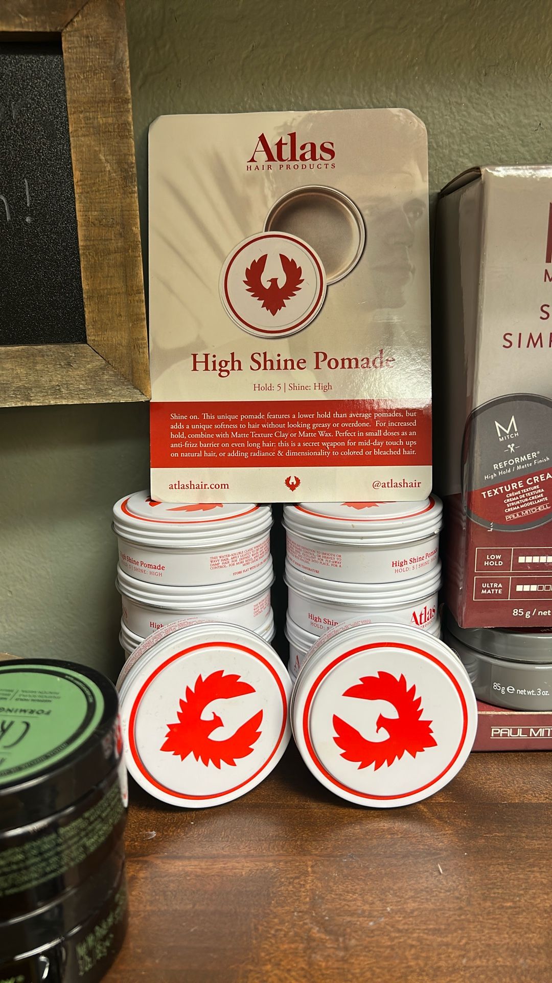 Atlas High Shine Pomade