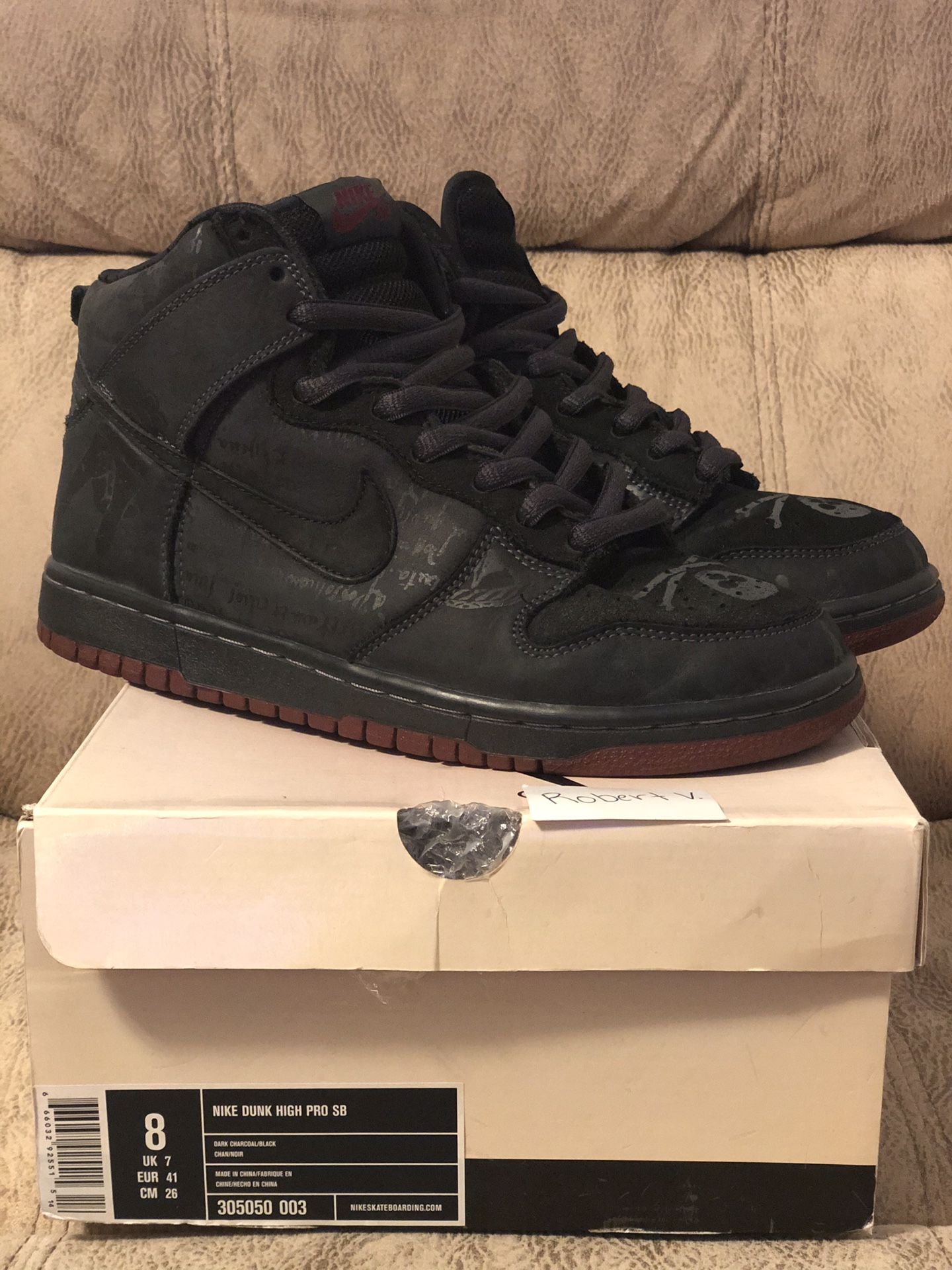 2005 NIKE SB DUNK HIGH “Melvins” sz8