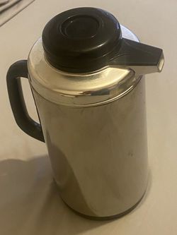 Vintage Peacock Vacuum Bottle Co. carafe.