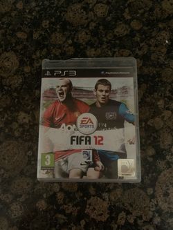 PS3 FIFA 12 game