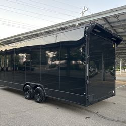 8.5x24 Enclosed Trailer Car Hauler