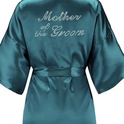 Mother of the Groom Polyester Kimono Robe