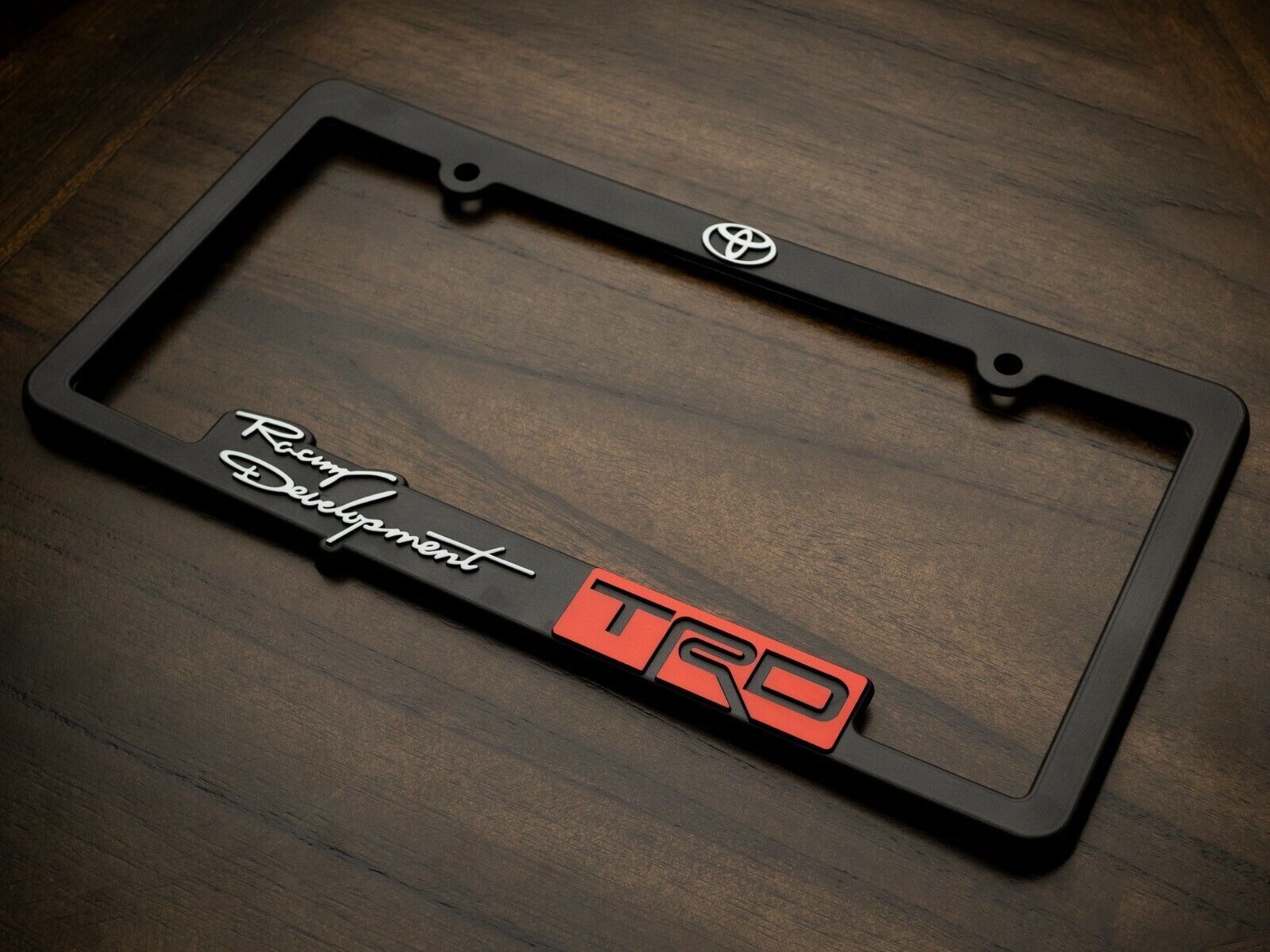 Toyota Racing Development TRD License Plate Frame Tacoma Tundra Sequoia 4Runner