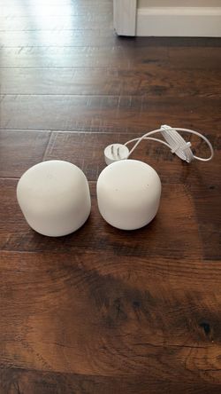Google Nest WiFi 2nd Gen Mesh System – 2 Pucks