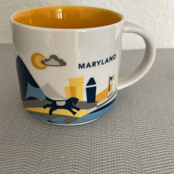 Maryland Starbucks mug, 14 oz.