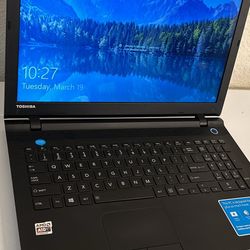 Toshiba laptop, 15.6 inch