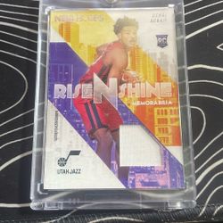 Ochai Agbaji Jersey Card