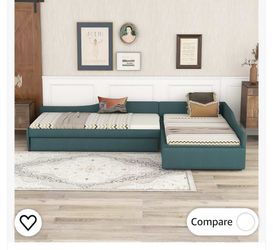L-shaped Daybed Couch