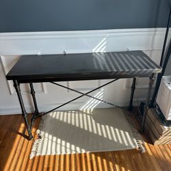 Rustic (Farmhouse) Metal Table Set