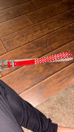 Rhinestones Belt Western