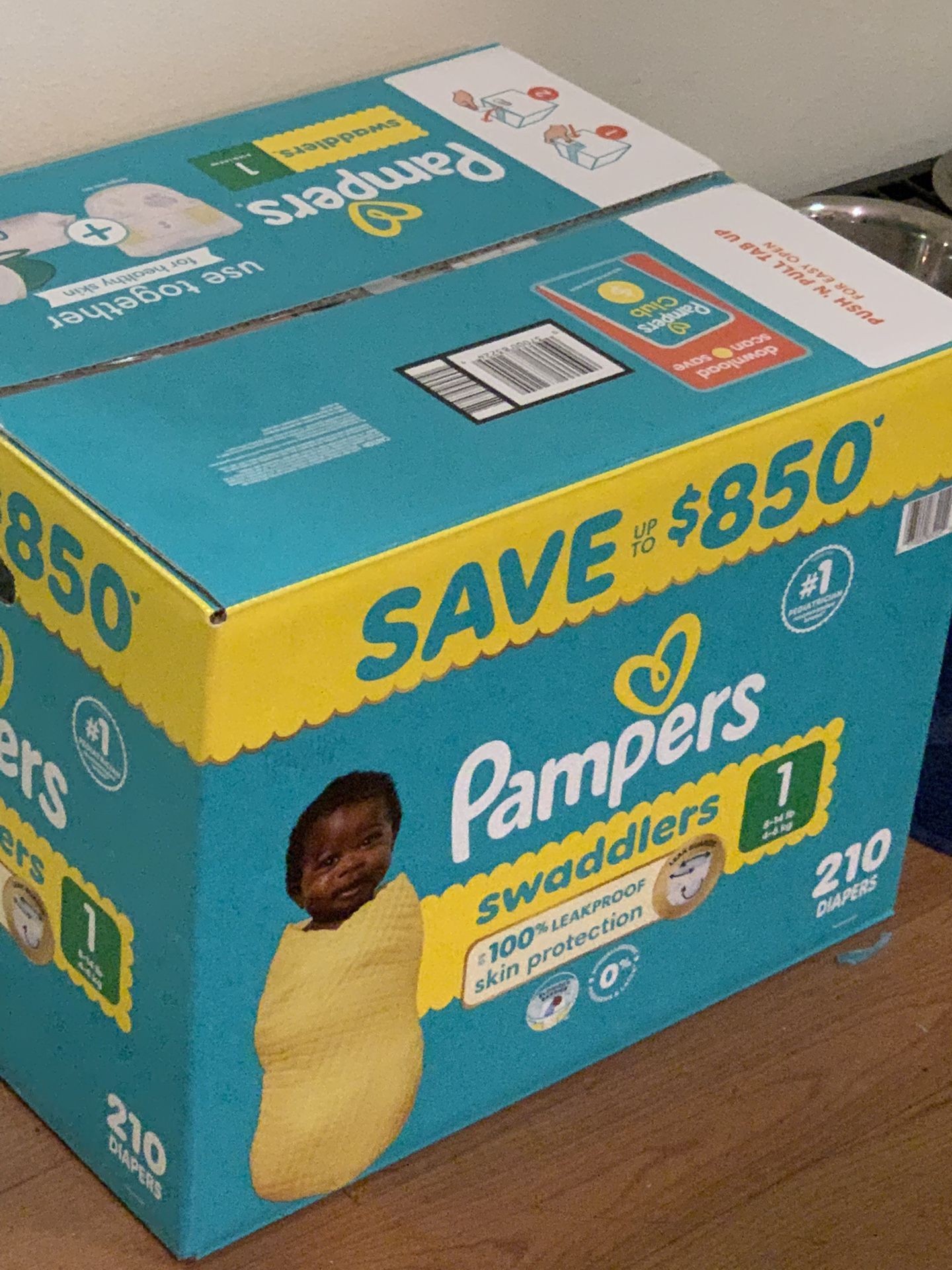 Pamper Diapers Size 1