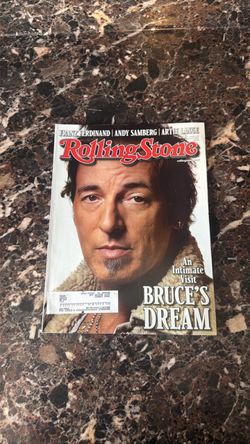 Rolling Stone Magazine Bruce Springsteen Cover