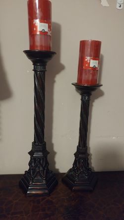 Set candeleros y velas
