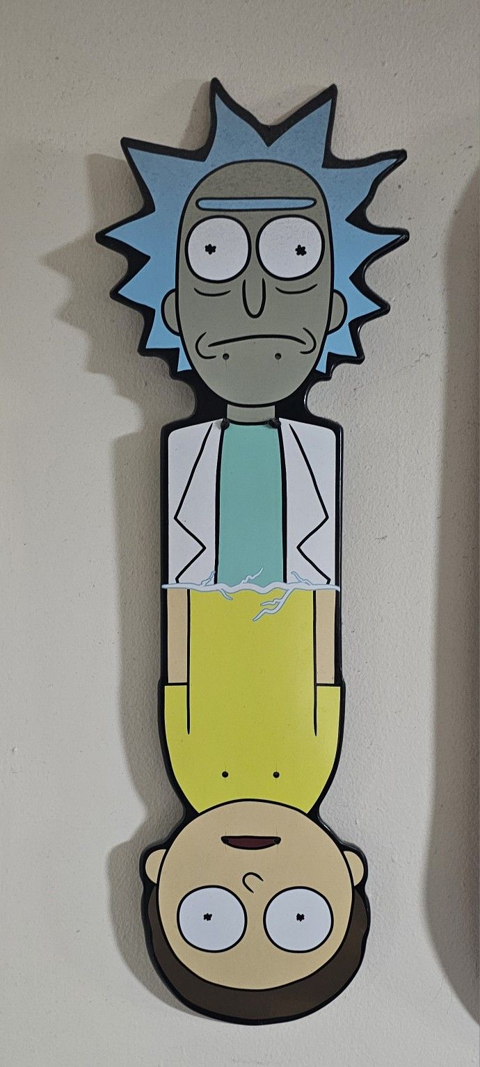 Rick And Morty Skateboard Deck