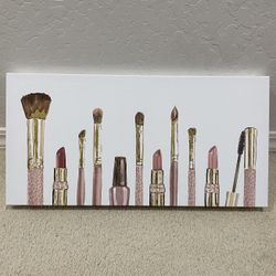 Makeup Wall Art Canvas