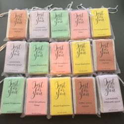 Artesanal soap $5 dollars each 2 x $8