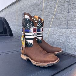 NOKOTA HORSE Western Work Boots Cowboy Rancher Leather Boot 10.5