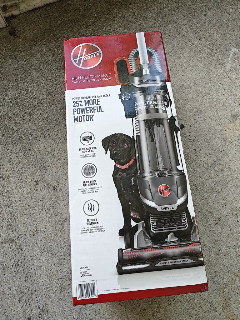 Hoover High Performance Swivel XL Pet Upright Vacuum
These sell for $200 in stores!
NEW