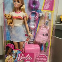 Barbie Travel Set Doll